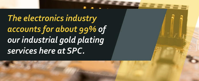 gold plating services for electronics
