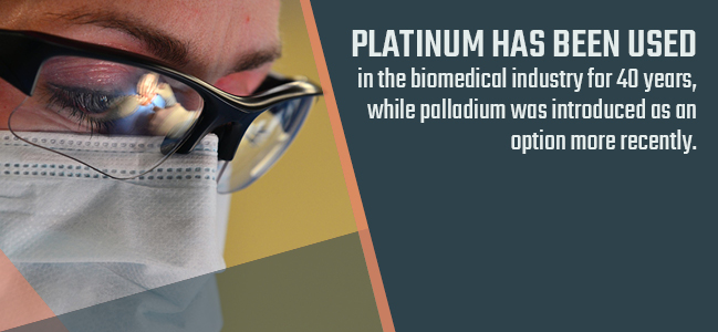 platinum plating in the medical industry