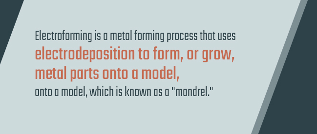 electroforming metal process