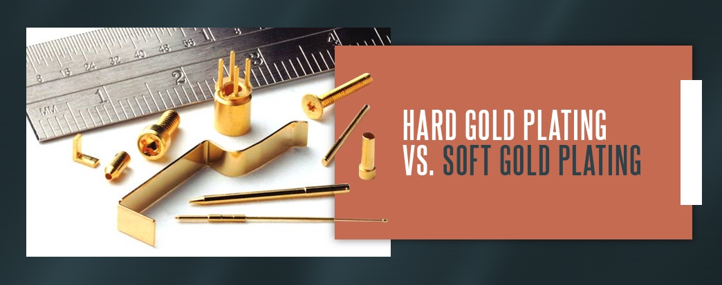 Hard gold plating vs. soft gold plating