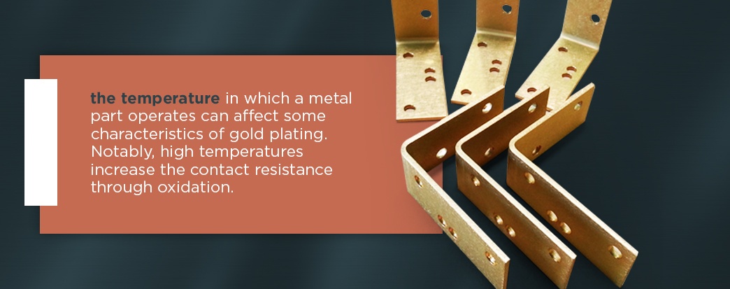 gold plating temperature