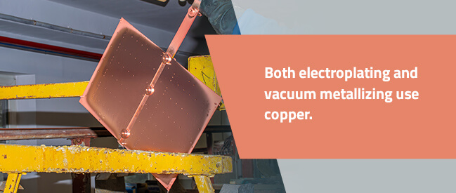 Metal Used in Both Vacuum Metallizing and Electroplating