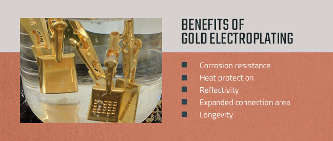 Benefits of Gold Electroplating