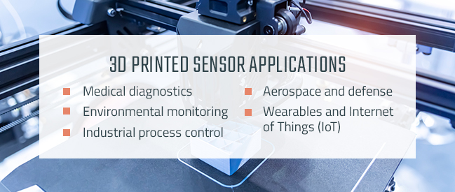 3D Printed Sensor Applications