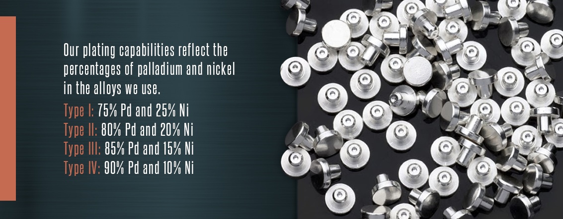 Palladium-Nickel Plating Capabilities