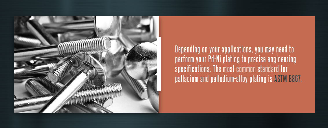 Pd-Ni Plating Specifications