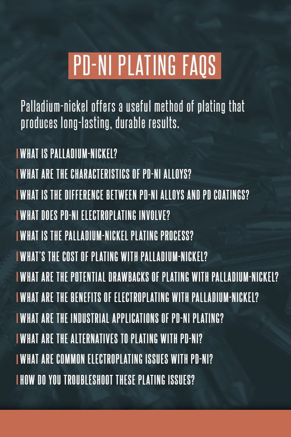 Pd-Ni Plating FAQs