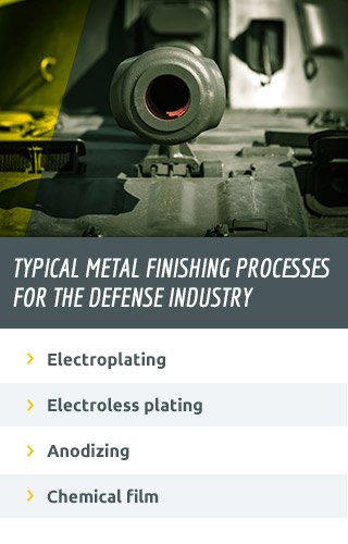 types of metal finishing