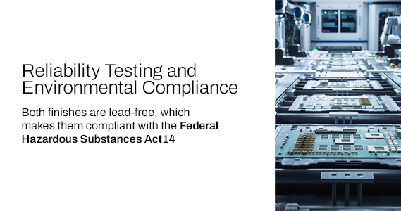 Reliability Testing and Environmental Compliance